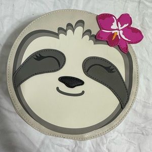 Vera Bradley Sloth Cosmetic in Hanging Around